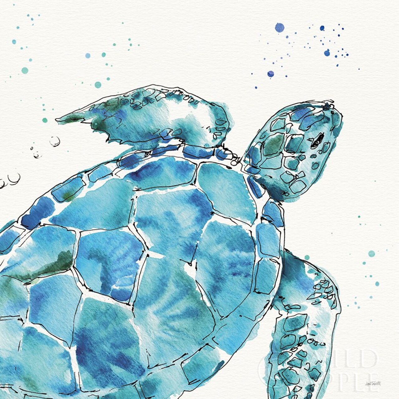 Deep Sea IX Poster Print by Anne Tavoletti - Item # VARPDX46576